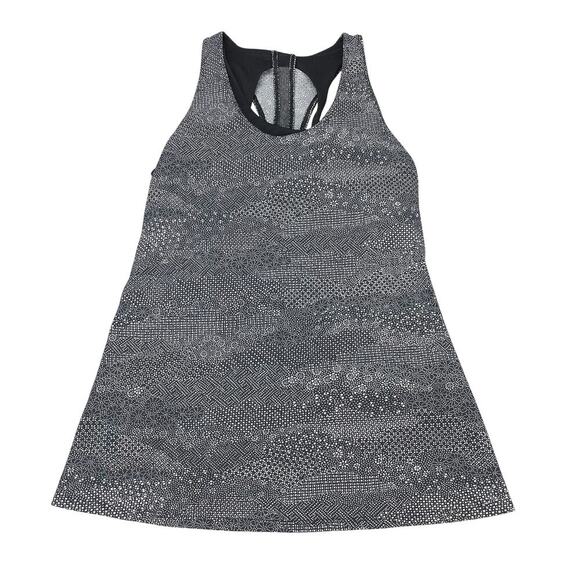 LULULEMON Cross Conditioning 2-In-1 Tank Medium Support Sz 4 - Picture 5 of 10